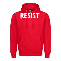 Red resist Zipper Hoodie - maiPhamDesign