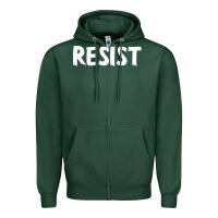 Sports Green resist Zipper Hoodie - maiPhamDesign