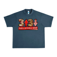 Midnight Navy three up three down baseball Urban Heavy Tee - Jasminsmagicworld