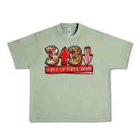 Oil Green three up three down baseball Urban Heavy Tee - Jasminsmagicworld
