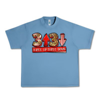 Pebble Blue three up three down baseball Urban Heavy Tee - Jasminsmagicworld