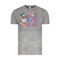 Cloud Rock Don't worry be happy Easter Vintage Tee - CowGirlArtShop