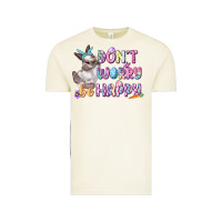 Vintage Arctic Don't worry be happy Easter Vintage Tee - CowGirlArtShop