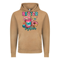 Vintage Camel better together donut and coffee valentines day Vintage Hoodie - OliviaCreatesArt
