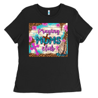 Black praying moms club Ladies Tee - TumblerDesignByShophia