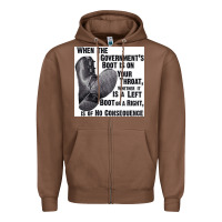 Chestnut Vintage Retro Anarchy Day Gift Zipper Hoodie - maiPhamDesign