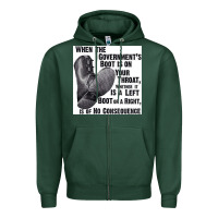 Sports Green Vintage Retro Anarchy Day Gift Zipper Hoodie - maiPhamDesign