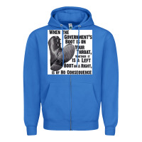 True Royal Vintage Retro Anarchy Day Gift Zipper Hoodie - maiPhamDesign