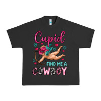 Pigment Black cupid find me a cowboy Urban Heavy Tee - OliviaCreatesArt