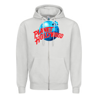 Dove Grey planet hollywood restaurant Zipper Hoodie - maiPhamDesign