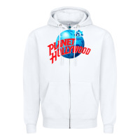 White planet hollywood restaurant Zipper Hoodie - maiPhamDesign