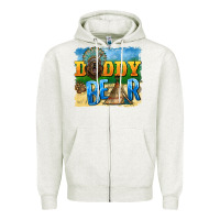 Daddy Bear Native Zipper Hoodie | Teevron