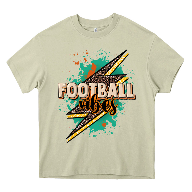 Football Vibes Heavy Core Tee by NancyCooperArtShop | Teevron
