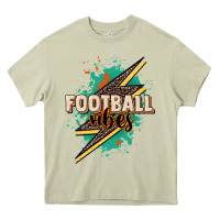 Mossy Football vibes Heavy Core Tee - NancyCooperArtShop