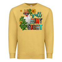 Antique Gold y'all aint right Premium Sweatshirt - AdoDesignShop