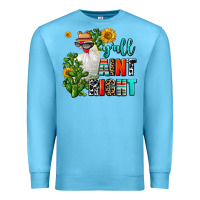 Ocean Blue y'all aint right Premium Sweatshirt - AdoDesignShop
