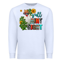 White y'all aint right Premium Sweatshirt - AdoDesignShop