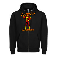 Black turbo man Zipper Hoodie - maiPhamDesign