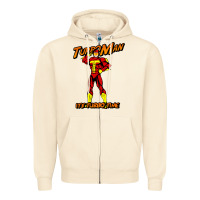 Sandshell turbo man Zipper Hoodie - maiPhamDesign