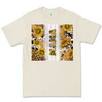 Bone western mother's day mama with cowhide and sunflowers tumbler tbs Premium Tee - TumblerDesignByShophia