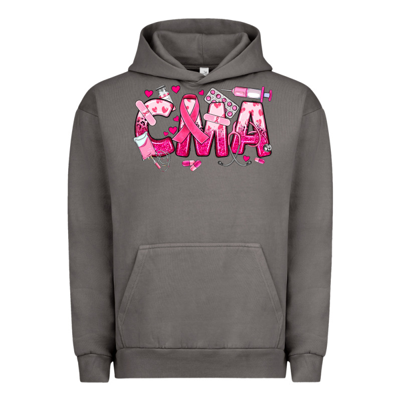 Breast Cancer Cma Certified Medical Assistant Urban Hoodie by JahusDesignShop | Teevron