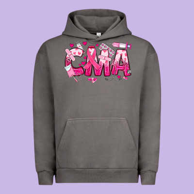 Breast Cancer Cma Certified Medical Assistant Urban Hoodie Designed By Jahusdesignshop