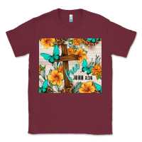 Burgundy christian free john 8 36 Classic Tee - TumblerDesignByShophia