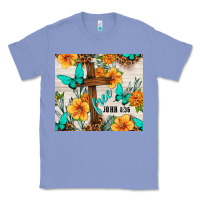 Colony Blue christian free john 8 36 Classic Tee - TumblerDesignByShophia