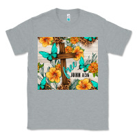 Heather Grey christian free john 8 36 Classic Tee - TumblerDesignByShophia