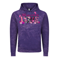 Cloud Purple All you need is love Valentine's Day Vintage Hoodie - FaDigitalArtStudio
