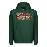 Sports Green Christmas Dog Coffee Premium Hoodie - CowhideDigitalArt