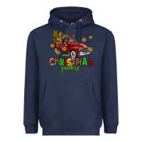 Navy christmas junkie Heavyweight Hoodie - AdoDesignShop
