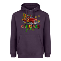 Plum christmas junkie Heavyweight Hoodie - AdoDesignShop