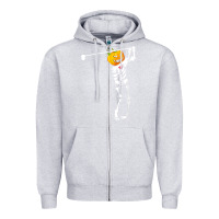 Heather Grey Golf Skeleton Pumpkin Halloween Shirt Zipper Hoodie - maiPhamDesign