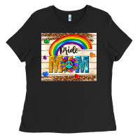 Black pride mom Ladies Tee - TumblerDesignByShophia