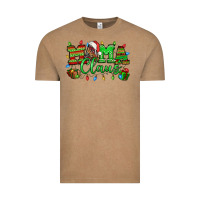 Vintage Coffee Mama claus christmas lights and gifts mother's day Vintage Tee - HowdyJamesFarm