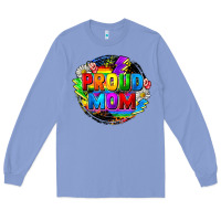 Colony Blue proud mom lgbt Long Sleeve Tee - FaDigitalArtStudio