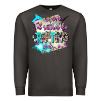 Smoke i d rather be crafting Premium Sweatshirt - AdoDesignShop