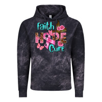Cloud Black Faith hope cure Breast Cancer Vintage Hoodie - FaDigitalArtStudio