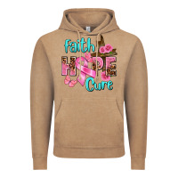 Vintage Coffee Faith hope cure Breast Cancer Vintage Hoodie - FaDigitalArtStudio