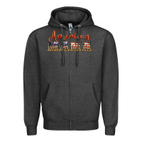American Mama Zipper Hoodie | Teevron
