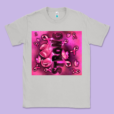 Strong Breast Cancer Classic Tee Designed By Ranaportraitstore