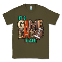 Army Green It's game day y'all Classic Tee - HowdyJamesFarm