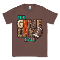 Chestnut It's game day y'all Classic Tee - HowdyJamesFarm