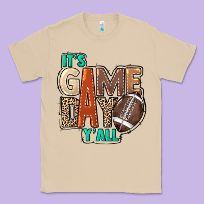 It's Game Day Y'all Classic Tee Designed By Howdyjamesfarm