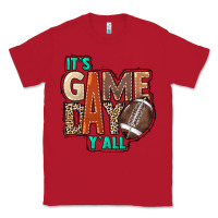 Red It's game day y'all Classic Tee - HowdyJamesFarm