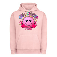 Pigment Salmon hey cancer Urban Hoodie - JahusDesignShop