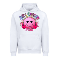 White hey cancer Urban Hoodie - JahusDesignShop