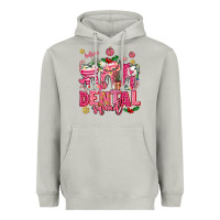 Moon Dust pink christmas teeth dental squad Heavyweight Hoodie - AdoDesignShop
