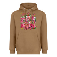 Toasted Coconut pink christmas teeth dental squad Heavyweight Hoodie - AdoDesignShop